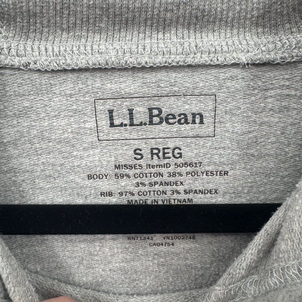 L.L. Bean Gray Hoodie with Multicolor Mountain Design - Picture 7 of 9
